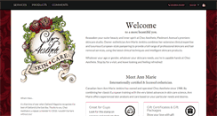 Desktop Screenshot of chezaesthete.com
